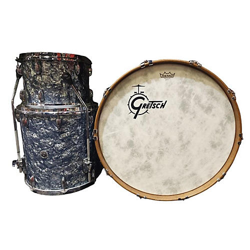 Gretsch Drums Brooklyn Series Drum Kit Silver Oyster Pearl
