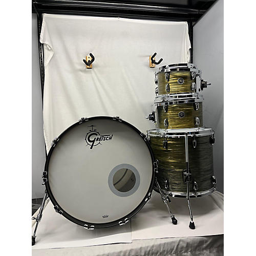 Gretsch Drums Brooklyn Series Drum Kit emerald stripe