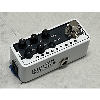 Mooer Brown Sound 3 Effect Pedal