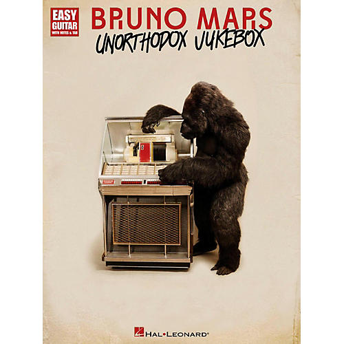 Hal Leonard Bruno Mars Unorthodox Jukebox for Easy Guitar Tab