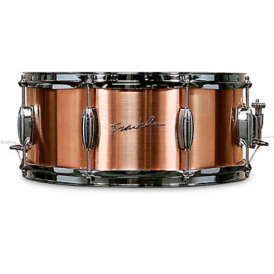 Franklin Drum Company Brushed Copper Snare Drum -