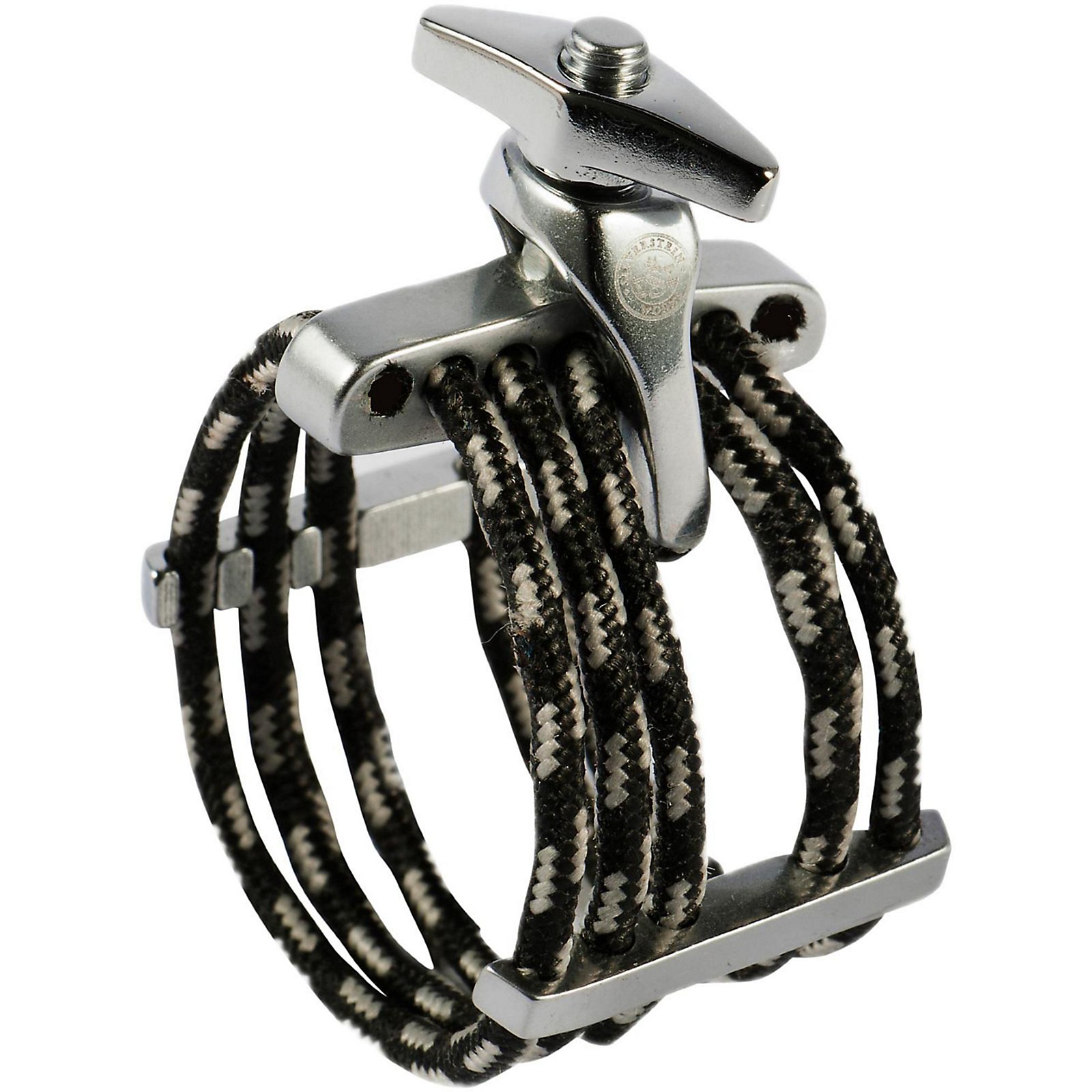 Silverstein Works Brushed Silver Ligature Small Metal Sax Musician's