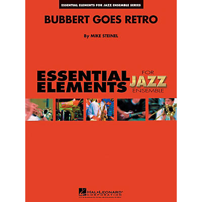 Hal Leonard Bubbert Goes Retro Jazz Band Level 1-2 Composed by Mike Steinel