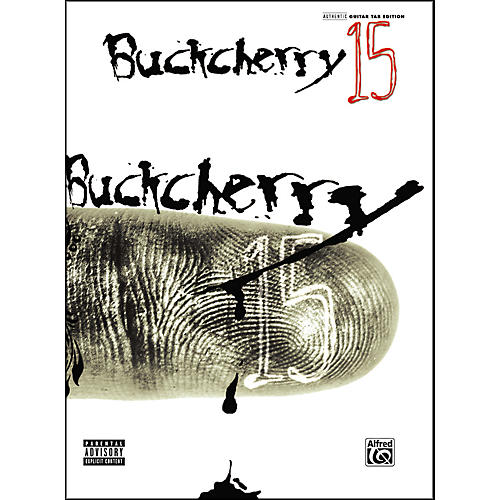 Buckcherry 15 Guitar Tab Songbook