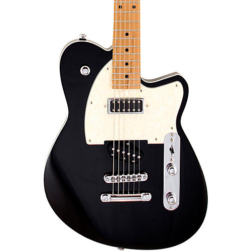 Reverend Buckshot Roasted Maple FIngerboard Electric Guitar Midnight Black