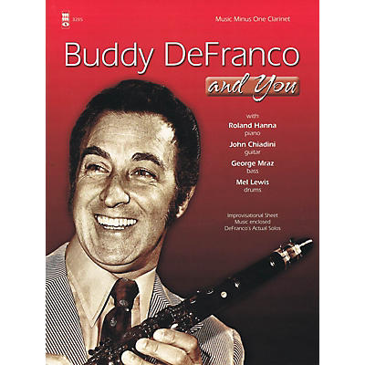 Music Minus One Buddy DeFranco and You Music Minus One Series BK/CD Performed by Buddy DeFranco