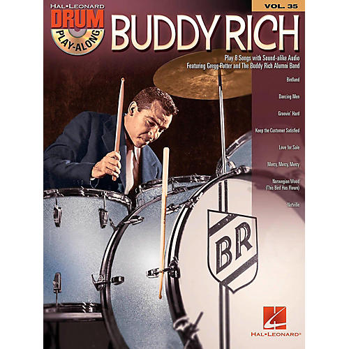 Hal Leonard Buddy Rich - Drum Play-Along Volume 35 Book/Audio Online
