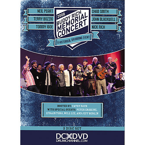 Buddy Rich Memorial Concert 2008 (3-DVD Set)