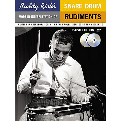 Music Sales Buddy Rich's Modern Interpretation Of Snare Drum Rudiments 2-DVD Edition
