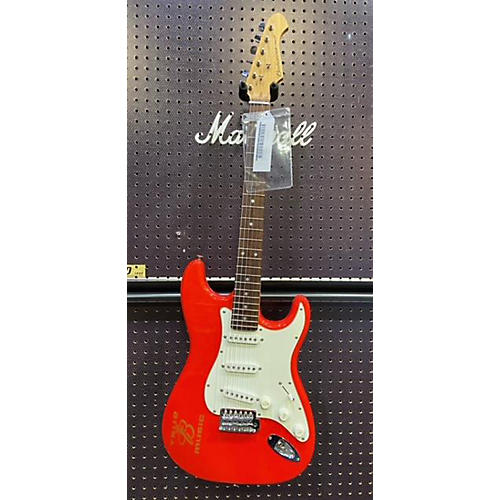 Aria Budweiser Solid Body Electric Guitar Candy Apple Red