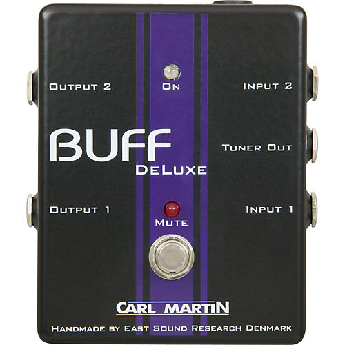 Carl Martin Buff Deluxe Boost Guitar Effects Pedal
