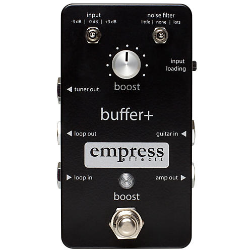Empress Effects Buffer+ Analog I/O Interface Guitar Effects Pedal With Switchable Boost