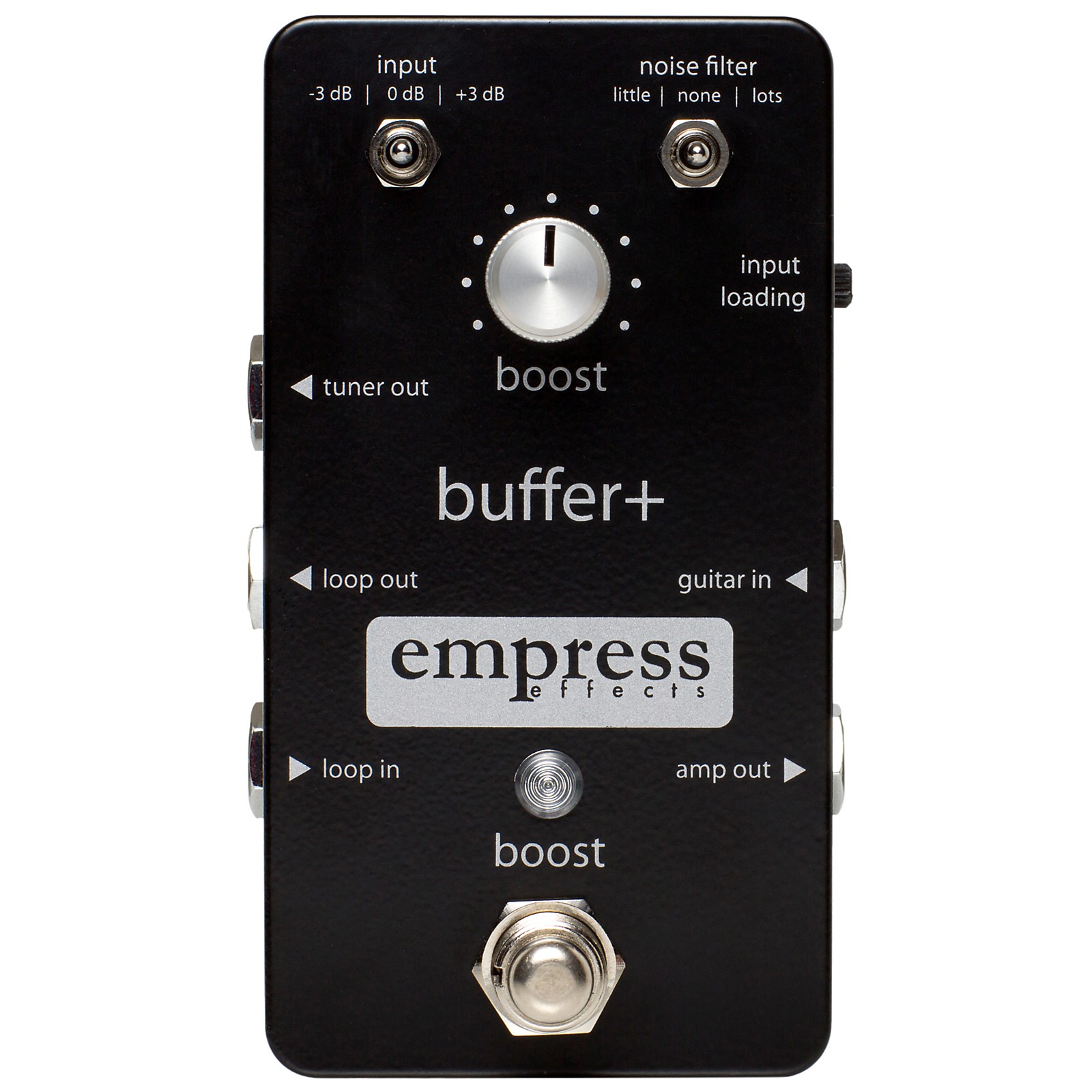 Empress Effects Buffer+ Analog I/O Interface Guitar Pedal with