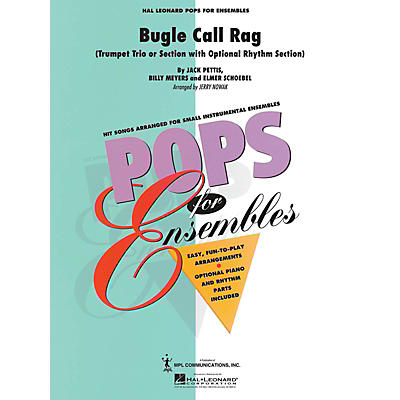 Hal Leonard Bugle Call Rag (Trumpet Trio or Ensemble (opt. rhythm section)) Concert Band Level 2-3 by Jerry Nowak