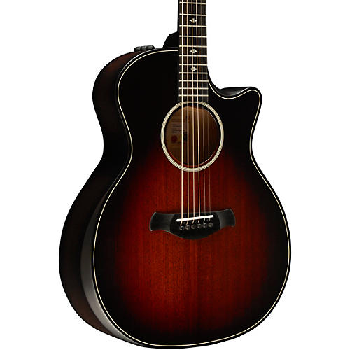 Taylor Builder's Edition 324ce Grand Auditorium Acoustic-Electric Guitar - Tobacco Kona Burst