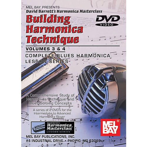 Building Harmonica Technique Volumes 3 & 4 DVD