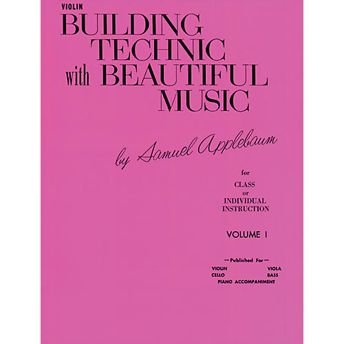 Alfred Building Technic with Beautiful Music Book I Violin
