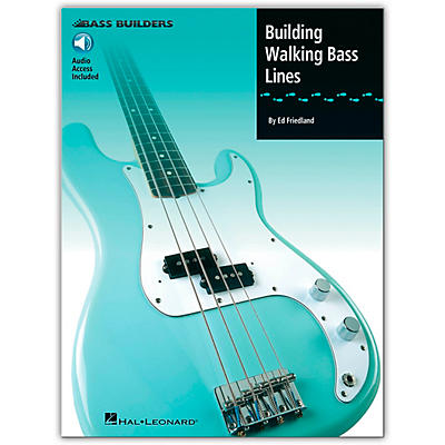 Hal Leonard Building Walking Bass Lines (Book/Online Audio)