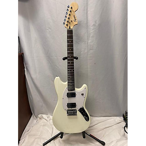 squier bullet mustang white