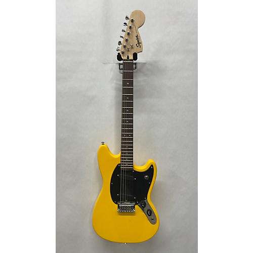 Squier Bullet Mustang Solid Body Electric Guitar Yellow