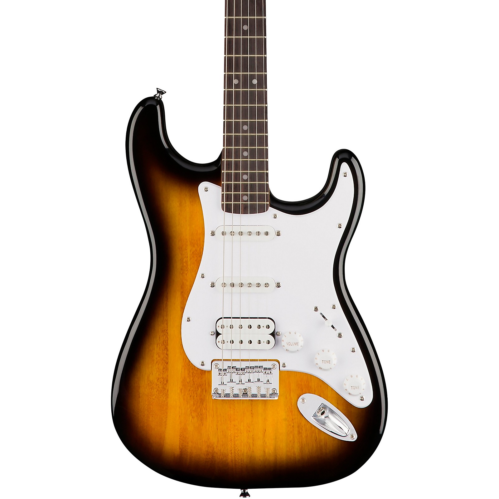 Squier Bullet Stratocaster Hss Ht Electric Guitar Brown Sunburst Musicians Friend 7409