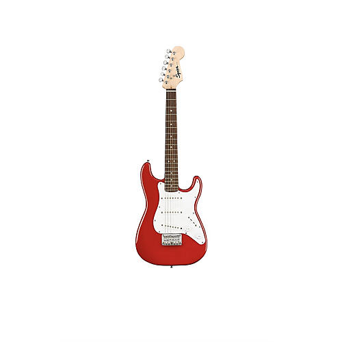 Squier Bullet Stratocaster Hardtail Solid Body Electric Guitar red sparkle