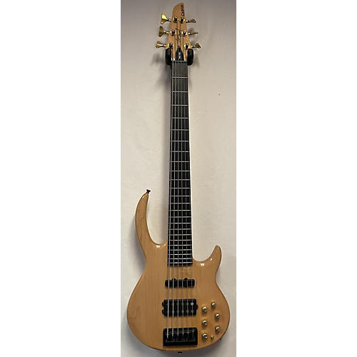 Carvin Bunny Brunel 6 String Electric Bass Guitar Natural