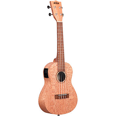 Kala Burled Meranti Concert Acoustic Electric Ukulele