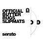 SERATO Butter Rug Thud Rumble 12 in. Black Slipmats (Pair)