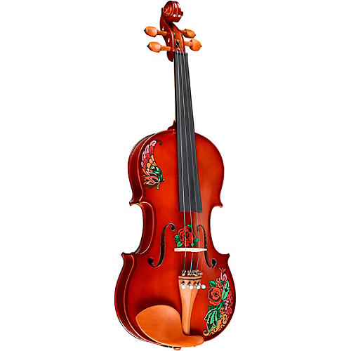 Rozanna's Violins Butterfly Rose Tattoo Series Violin Outfit 4/4