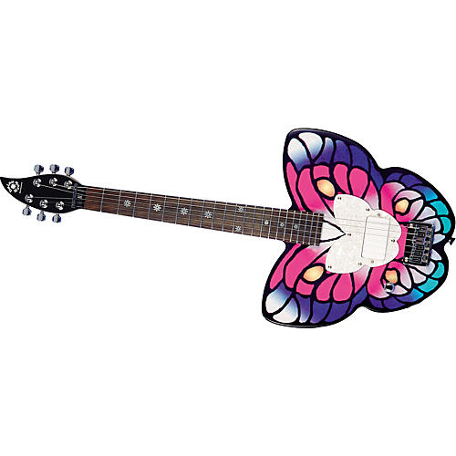 Butterfly Short Scale Left-Handed Electric Guitar