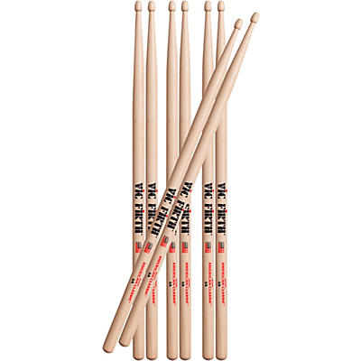 Vic Firth Buy 3 Pair 5A Drum Sticks, Get 1 Pair Free