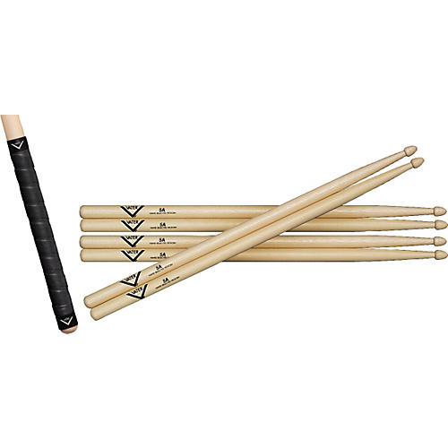 Buy 3 Pairs of Hickory Sticks, Get a Free Pair of Sticks and Free Grip Tape