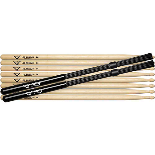 Vater Buy 4 Pairs 5A Wood, Get Free Pair Whips