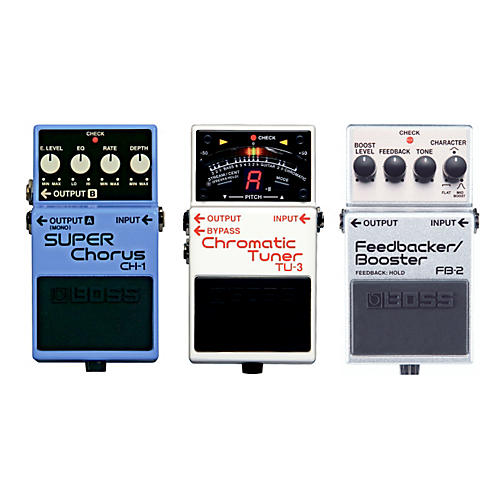 Buy All 3 Herman Li Boss Pedals (CH-1, FB-2, TU-3) And Get A Free BCB30 Pedal Board