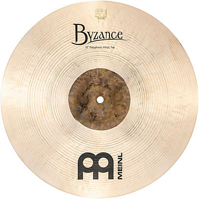 MEINL Byzance Brilliant Polyphonic Hi-Hat Cymbals -