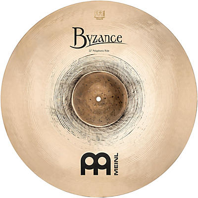 MEINL Byzance Brilliant Polyphonic Ride Cymbal -