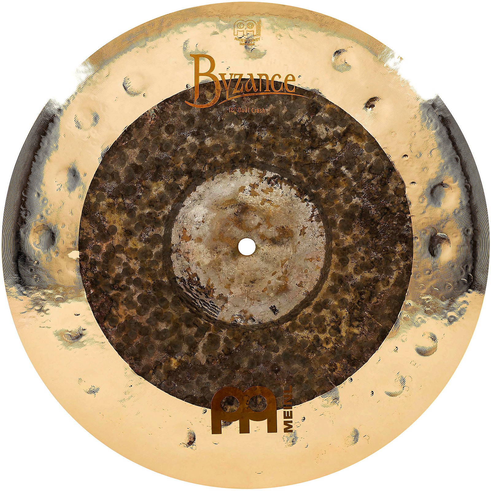 Meinl Byzance Extra Dry Dual Crash Cymbal 16 in. Musician's Friend