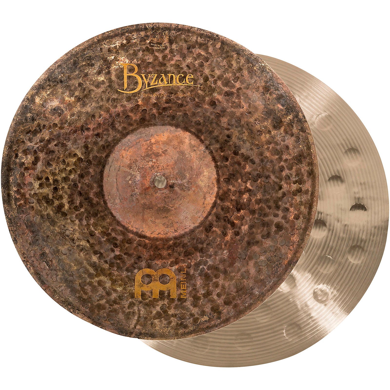 Meinl Byzance Extra-Dry Medium Hi-Hat Cymbals 14 in. | Musician's Friend