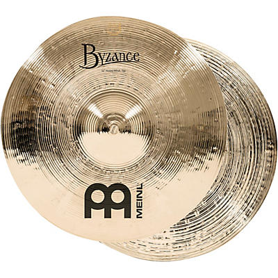 Meinl Byzance Heavy Hi-Hat Brilliant Cymbals