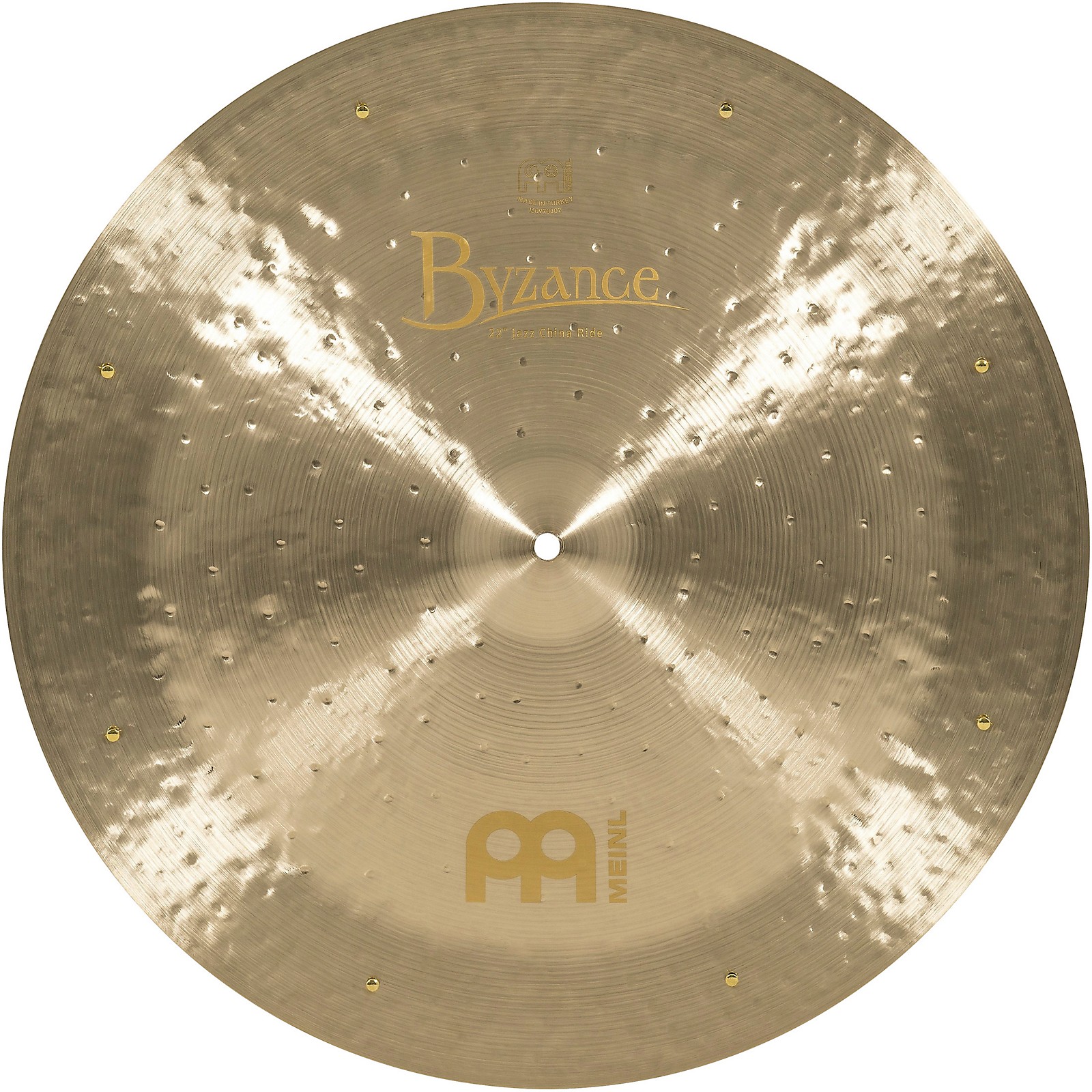 Meinl Byzance Jazz China Ride with sizzles Traditional Cymbal 22 in