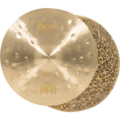 MEINL Byzance Jazz Thin Hi-Hat Traditional Cymbals