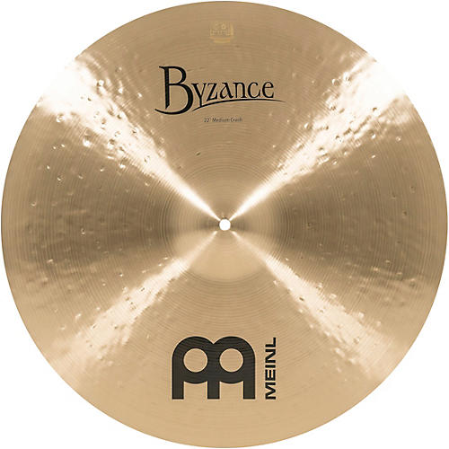 MEINL Byzance Medium Crash Traditional Cymbal 22 in.