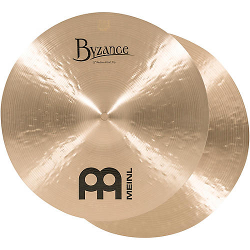 MEINL Byzance Medium Hi-Hat Cymbals 15 in.