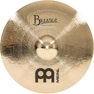 MEINL Byzance Medium Thin Crash Brilliant Cymbal