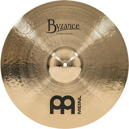 MEINL Byzance Medium Thin Crash Brilliant Cymbal 19 in.