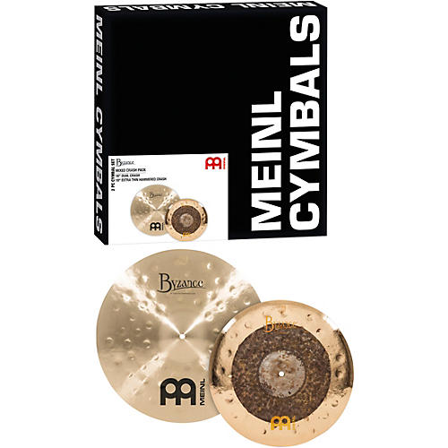 MEINL Byzance Mixed Set Crash Cymbal Pack, 16