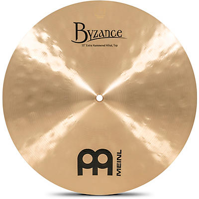 MEINL Byzance Traditional Extra Hammered Hi-Hat Cymbal Pair