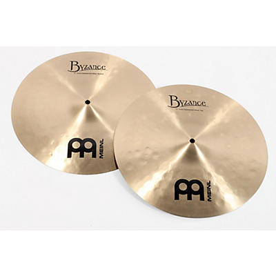 MEINL Byzance Traditional Extra Hammered Hi-Hat Cymbals -