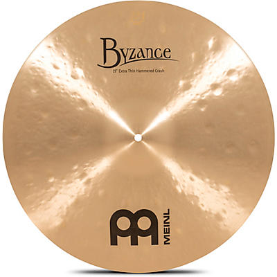 MEINL Byzance Traditional Extra Thin Hammered Crash Cymbal -
